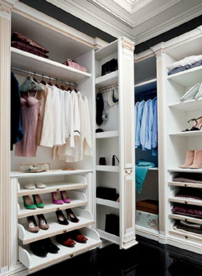 Classic Element Walk-In Closet Cabinets Wardrobe Wall Unit NEW