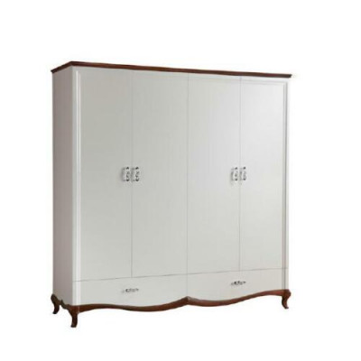Solid wood real wood handcrafted classic cabinets wardrobe wall unit MI-4D new