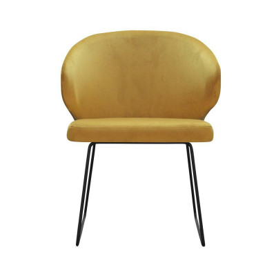 Modern armchair group 8 chairs set upholstered armrest design