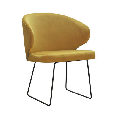 Modern armchair group 8 chairs set upholstered armrest design