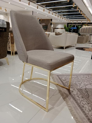 Modern Furniture Set 6x Chairs Dining Room Upholstered Chairs Textile Chair Group