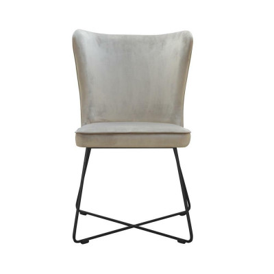 Chair 6x Dining Room TV Club Textile Seat Armchair Set New Lounge Chairs