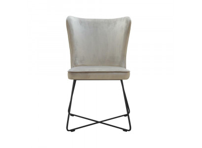Chair 6x Dining Room TV Club Textile Seat Armchair Set New Lounge Chairs