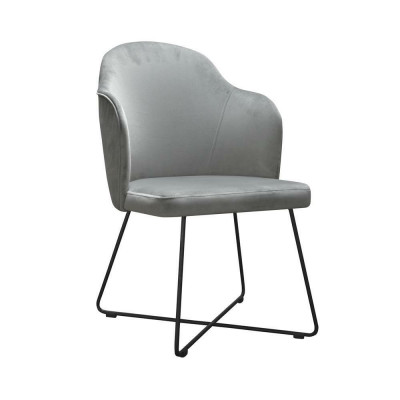 Chair 6x Dining Room Upholstered Chair TV Club Textile Seat Armchair Set New Lounge