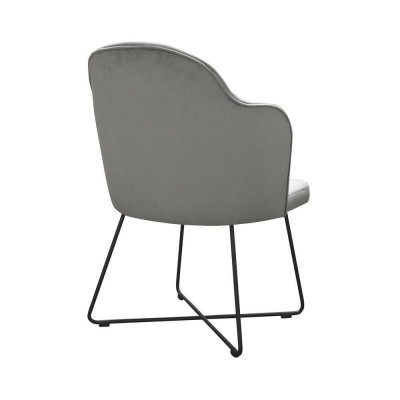 Chair 6x Dining Room Upholstered Chair TV Club Textile Seat Armchair Set New Lounge