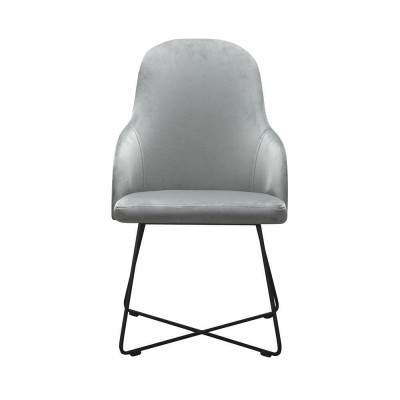 Chair 6x Dining Room Upholstered Chair Fabric Seat Set New Club TV Armchair