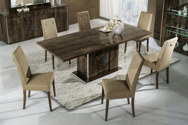 Chair group set wood new upholstery suite kitchen living room dining room 6x chairs