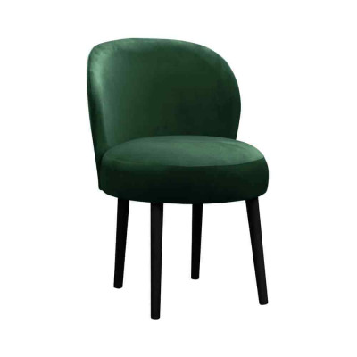 Chair 4x Dining Room TV Club Textile Seat Armchair Set New Lounge Upholstered Chair