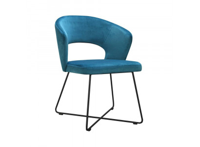 Chair 4x Dining Room Upholstered Chair TV Lounge Club Seat Textile Armchair Set