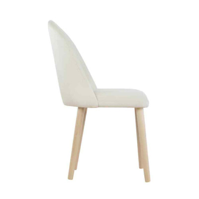 Chair 4x Dining Room Upholstered Chair TV Lounge Seating Set Armchair New Club