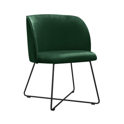 Chair 4x Armchair Dining Room Lounge Textile Seat Set New Club TV Upholstered Chair