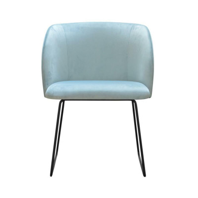Chair 4x Armchair Dining Room Upholstered Chair Lounge Fabric Seat Set New Club