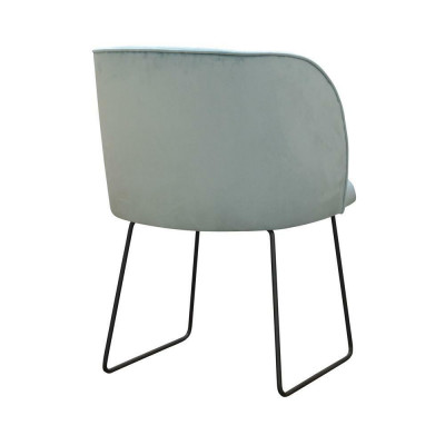 Chair 4x Armchair Dining Room Upholstered Chair Lounge Fabric Seat Set New Club