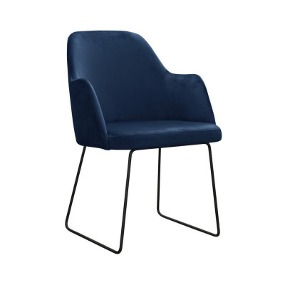 Armchair 2x Lounge Chair Upholstered Chair Living Room Restaurant Club
