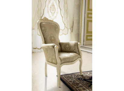Dining room chair armchair set club with armrests luxury armchair chairs furniture Italy