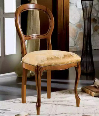 Designer chair classic dining chair upholstered chair textile furniture