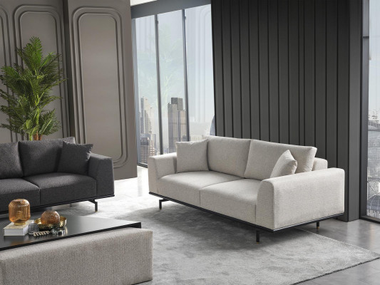 Complete couch set sofa sofas armchair gray sofa suite set 4-piece