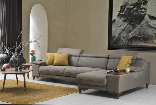 Sofa Couch Corner Sofa L-shape Upholstery Modern Living Room Relax Seat Luxury Furniture
