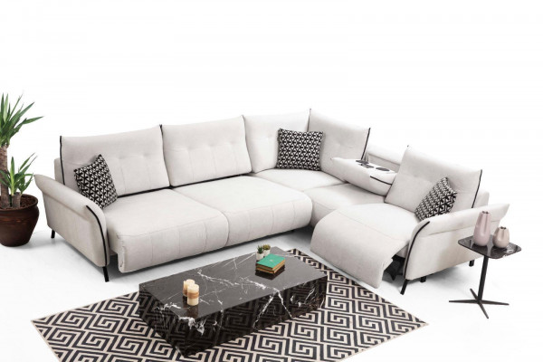 Corner sofa living room sofa couch upholstery textile furniture modern designer new