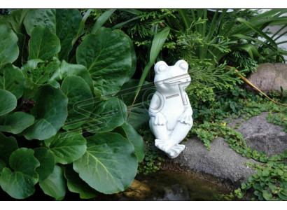 Garden Decoration Frog Terrace Decorative Stone Figure Figurine Statue