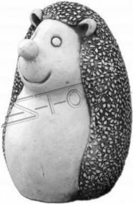 Garden decoration hedgehog terrace cartoon stone figures figure deco statue
