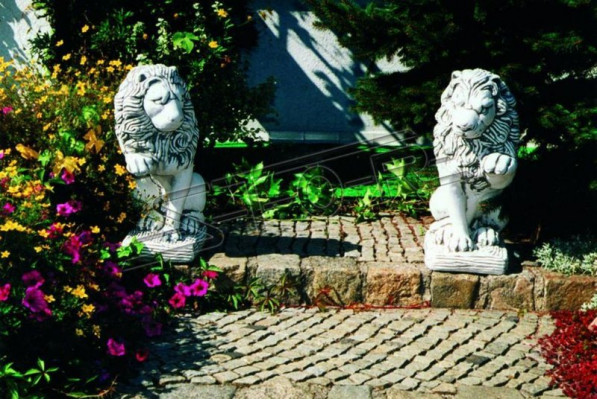 Garden Decoration Lion Statue Sculpture Figure Sculptures Nature Designer