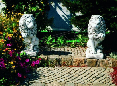 Garden Decoration Lion Statue Sculpture Figure Sculptures Nature Designer