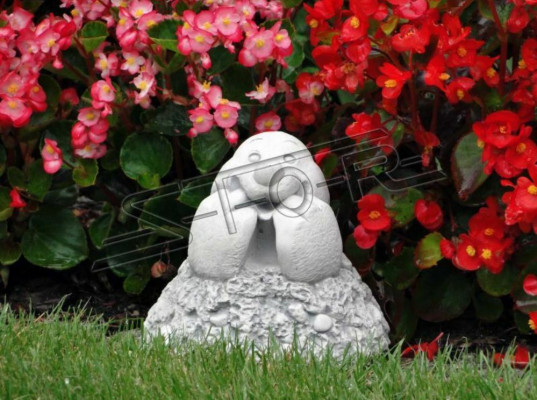 Garden decoration mole terrace stone figure figurine decor statue