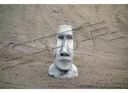 Garden decoration Moai terrace stone figures figure decorative statue