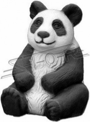 Garden decoration panda terrace stone figures figure decor statue