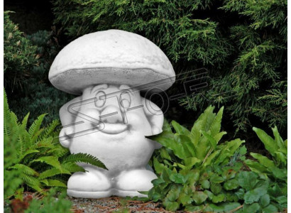 Garden decoration mushroom terrace stone decor figure figures nature statue