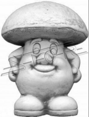 Garden decoration mushroom terrace stone decor figure figures nature statue
