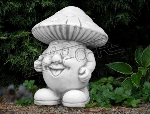 Garden decoration mushroom terrace stone figure figures decor nature statue