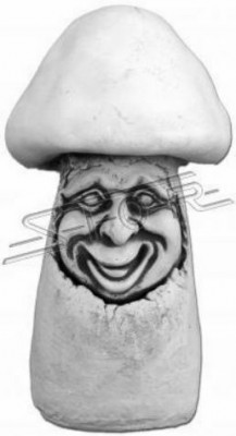 Garden decoration mushroom terrace stone figurines decor figure nature statue