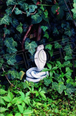 Garden decoration snake terrace stone figures figure statue sculpture