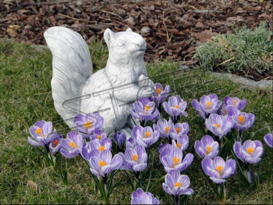 Garden decoration terrace stone figures figure statue sculpture decor
