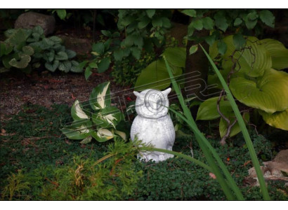 Garden nature decoration owl terrace stone figures figure decorative statue