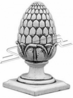 Garden figure sculpture stone decor garden column sculpture design flower abstract new
