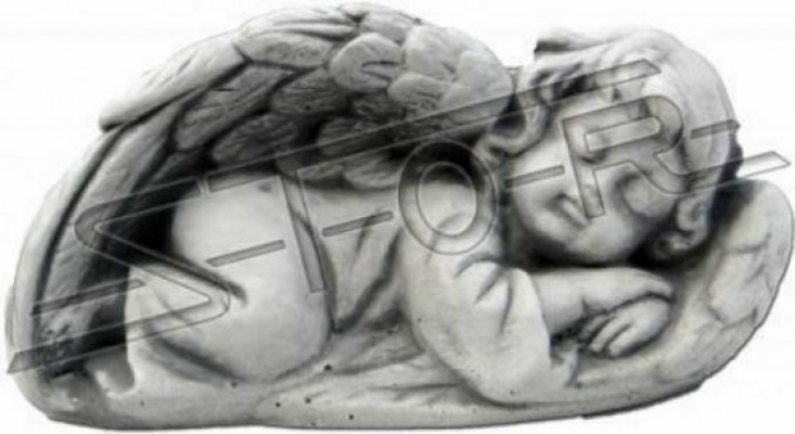 Tomb Angel Cross Grave Decoration Grave Ornament Stone Classic Statue