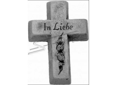 Grave Angel Cross Grave Decoration Classic Stone Decoration Statue