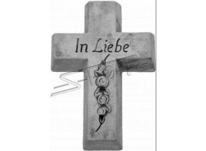 Grave Angel Cross Classic Tomb Decoration Gravestone Ornament Stone Decoration Statue