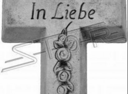 Grave Angel Cross Classic Tomb Decoration Gravestone Ornament Stone Decoration Statue