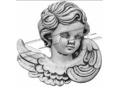 Grave ornament grave stone decoration angel figure sculpture decoration God holy
