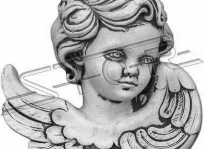 Grave ornament grave stone decoration angel figure sculpture decoration God holy