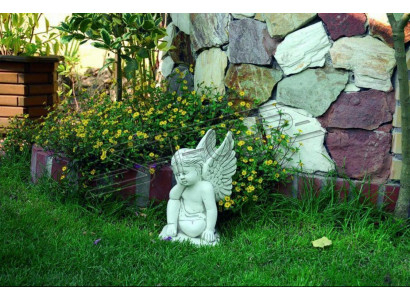 Grave decoration grave stone decoration decor angel figure sculpture God holy