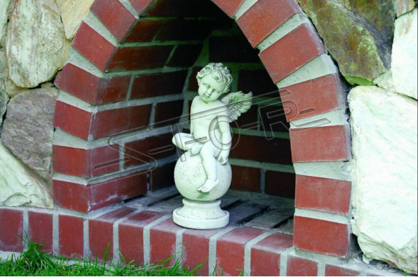 Grave ornament, grave stone decoration, angel decor, figurine sculpture, God, holy
