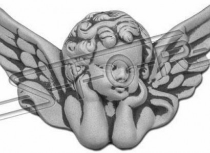 Grave ornament grave stone decoration angel figure sculpture God holy