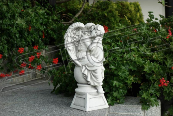 Grave ornament grave stone decoration figure sculpture angel God decoration holy