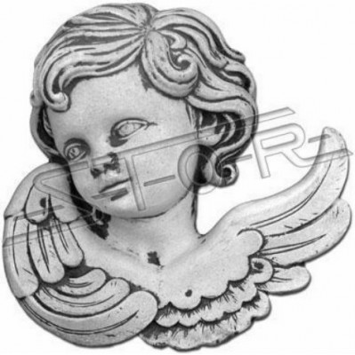 Grave decoration grave stone decoration angel figure sculpture natural white God