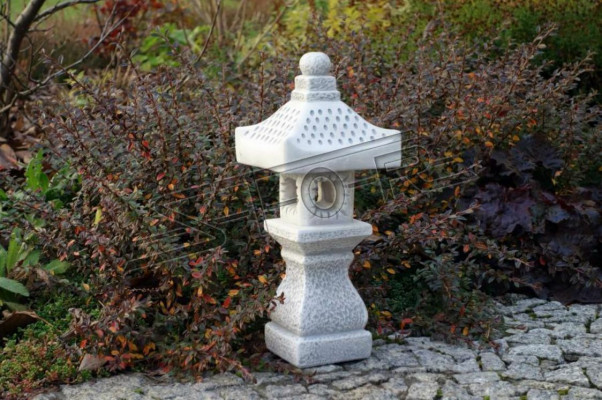 Japanese garden house decoration statue figures figure white nature statues